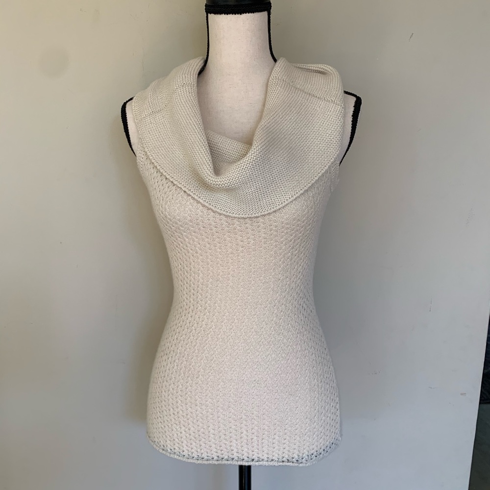 Catherine Malandrino cashmere sweater tank